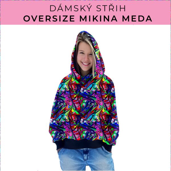 Dámský střih - mikina Meda