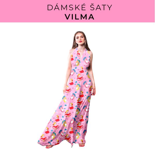 DÁMSKÝ střih - šaty Vilma