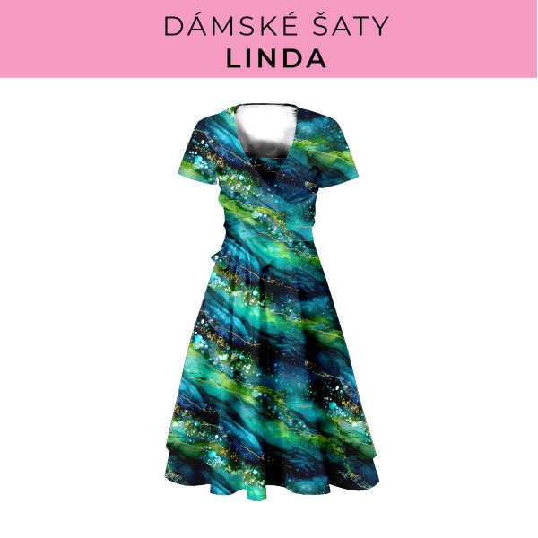 DÁMSKÝ střih - šaty Linda