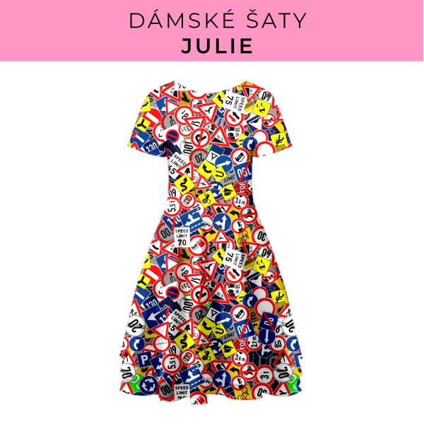 DÁMSKÝ střih - šaty julie