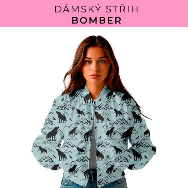 DÁMSKÝ střih - Bomber