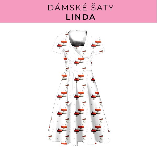 DÁMSKÝ střih - šaty Linda