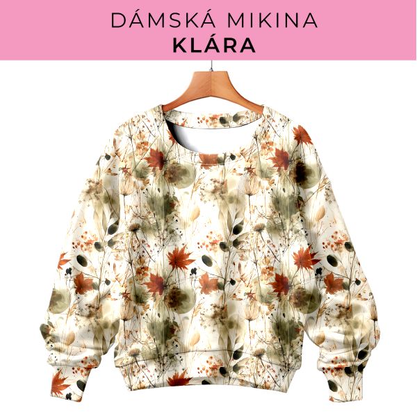 DÁMSKÝ střih - mikina Klára