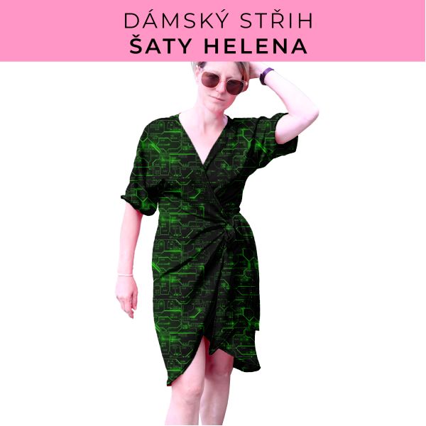 Dámský střih na šaty  Helena