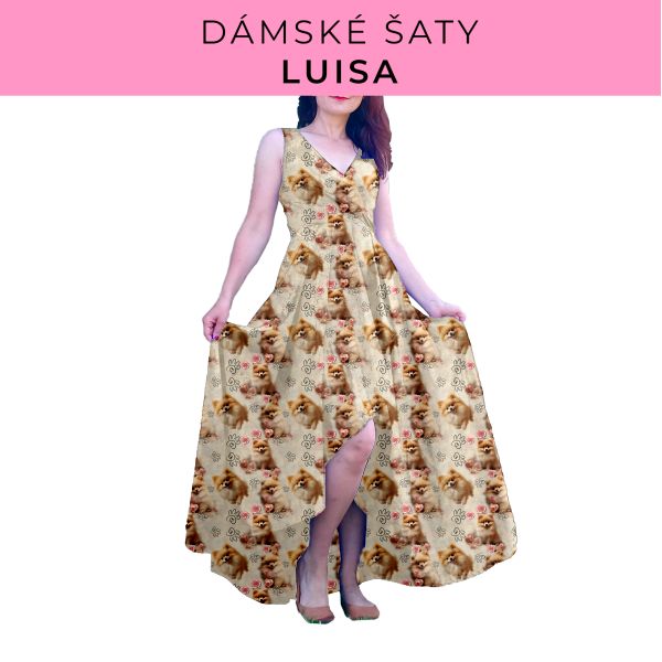DÁMSKÝ střih - šaty Luisa