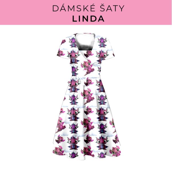 DÁMSKÝ střih - šaty Linda