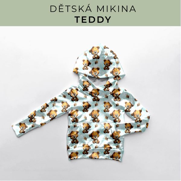 DĚTSKÝ střih - Mikina Teddy