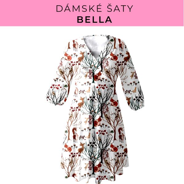DÁMSKÝ střih - šaty Bella