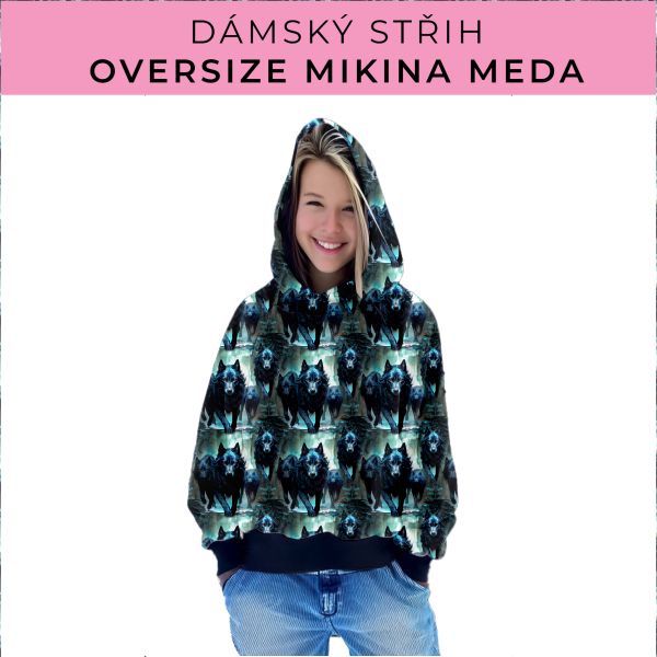 Dámský střih - mikina Meda