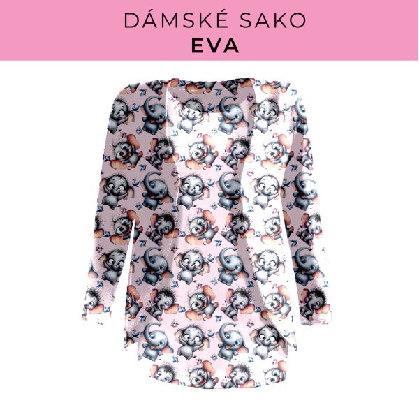 DÁMSKÝ střih - sako Eva