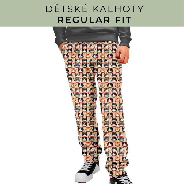 DĚTSKÝ STŘIH - Kalhoty Regular fit