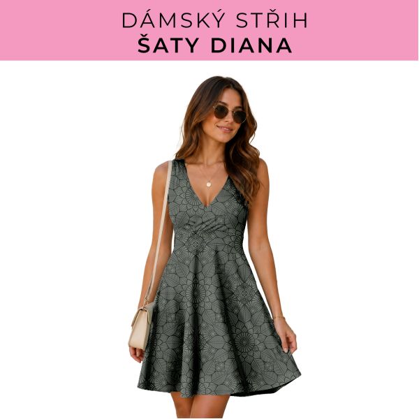 Dámský střih - šaty Diana