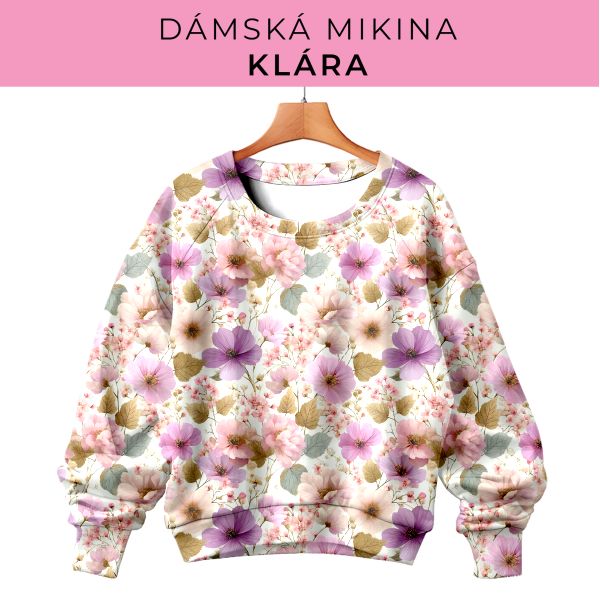 DÁMSKÝ střih - mikina Klára