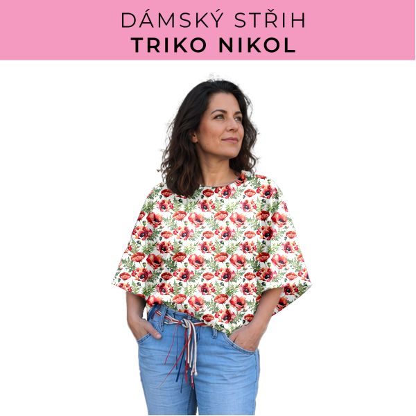 Dámský střih -  triko Nikol