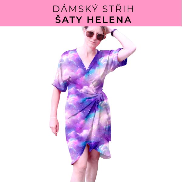 Dámský střih na šaty  Helena