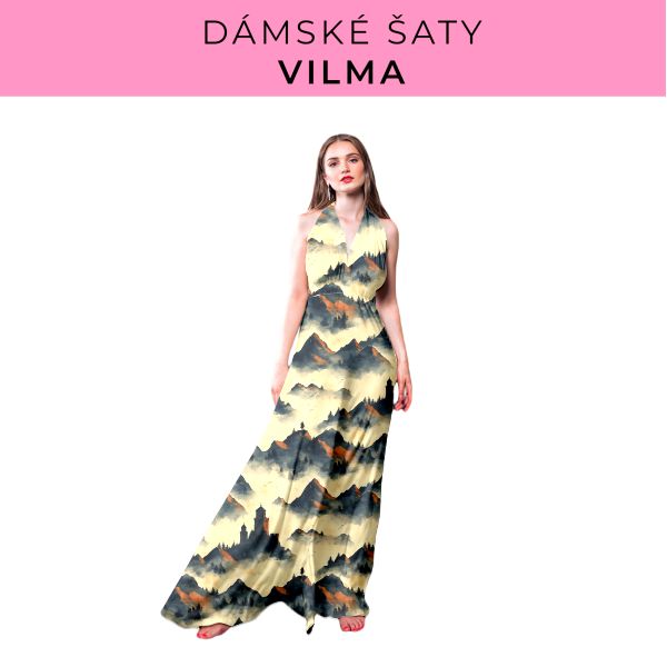DÁMSKÝ střih - šaty Vilma