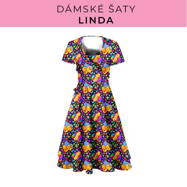 DÁMSKÝ střih - šaty Linda