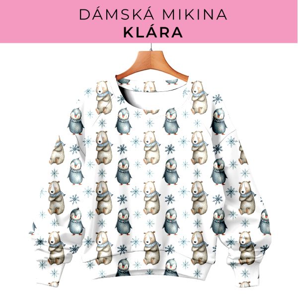 DÁMSKÝ střih - mikina Klára