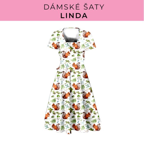 DÁMSKÝ střih - šaty Linda