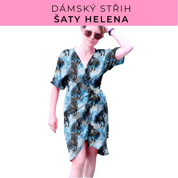 Dámský střih na šaty  Helena