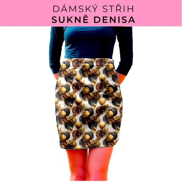 Dámský střih - Dámská sukně Denisa