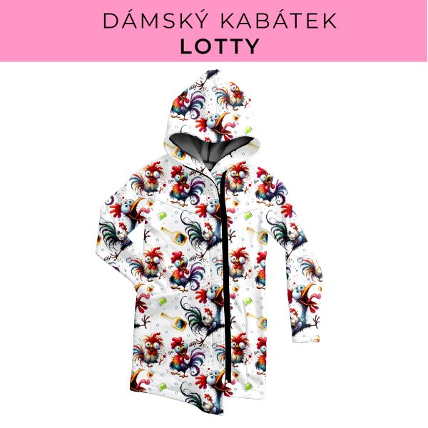 DÁMSKÝ střih - Kabátek Lotty