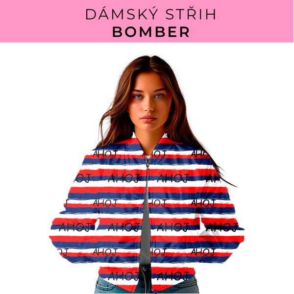 DÁMSKÝ střih - Bomber