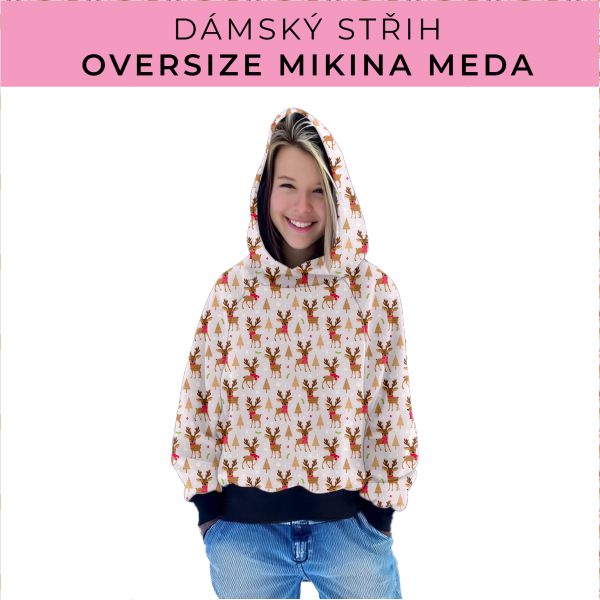 Dámský střih - mikina Meda