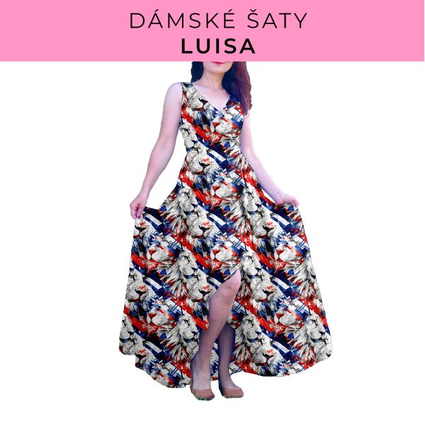 DÁMSKÝ střih - šaty Luisa