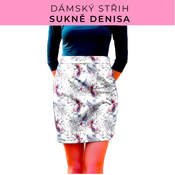 Dámský střih - Dámská sukně Denisa