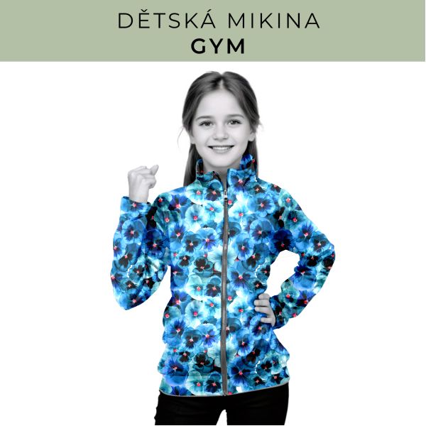 Dětská střih - mikina GYM