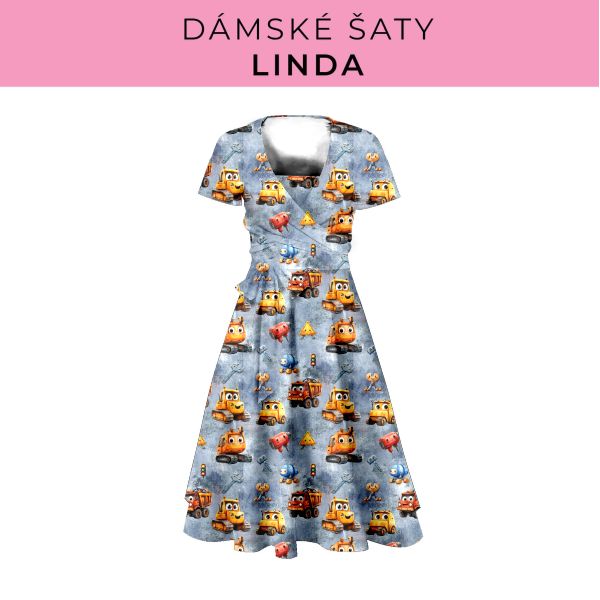 DÁMSKÝ střih - šaty Linda