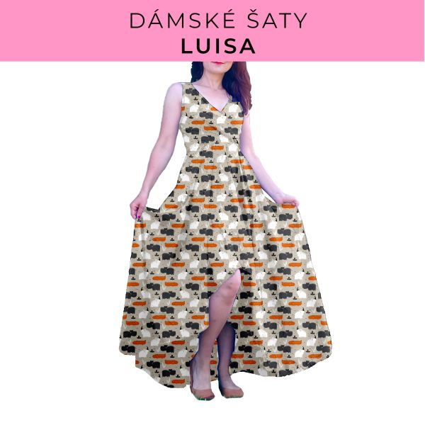 DÁMSKÝ střih - šaty Luisa
