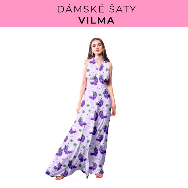 DÁMSKÝ střih - šaty Vilma