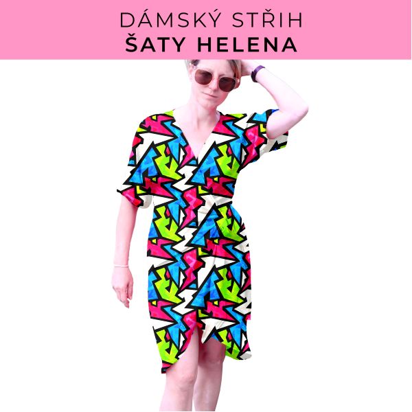 Dámský střih na šaty  Helena