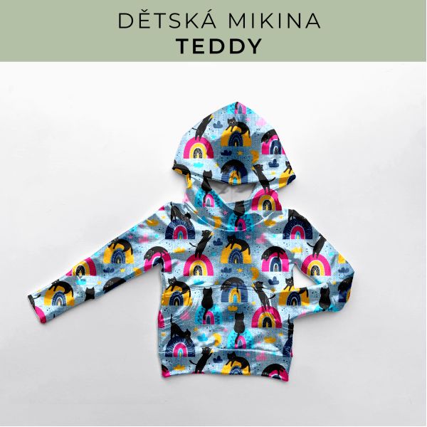 DĚTSKÝ střih - Mikina Teddy