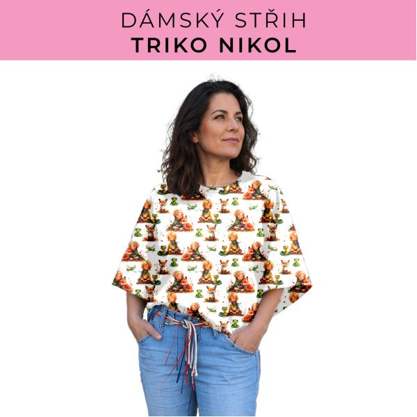 Dámský střih -  triko Nikol