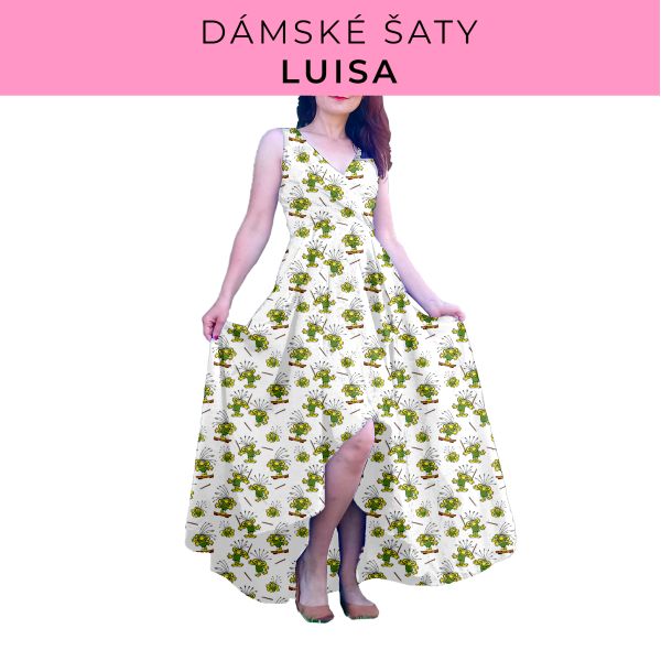 DÁMSKÝ střih - šaty Luisa