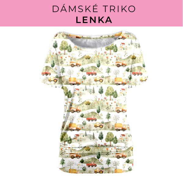 DÁMSKÝ střih - Triko Lenka