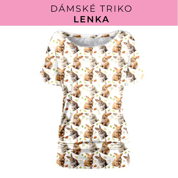 DÁMSKÝ střih - Triko Lenka