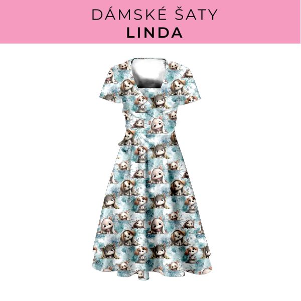 DÁMSKÝ střih - šaty Linda