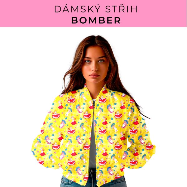 DÁMSKÝ střih - Bomber