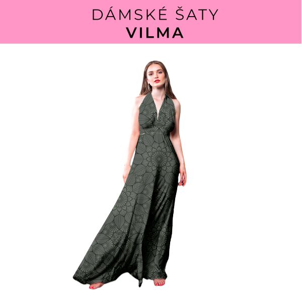 DÁMSKÝ střih - šaty Vilma