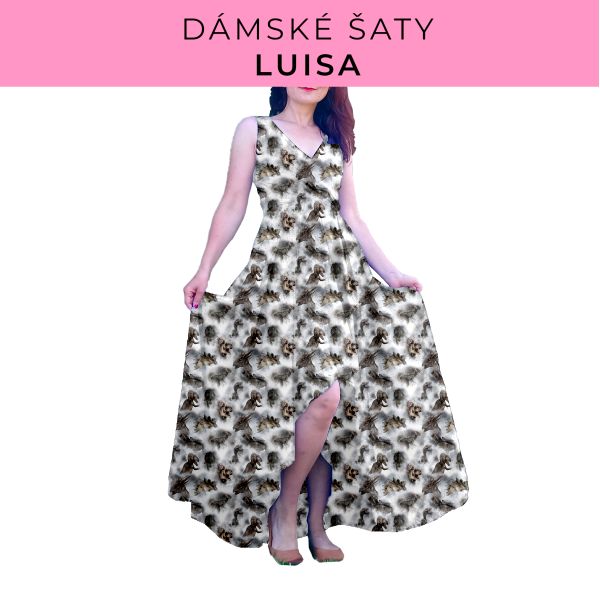 DÁMSKÝ střih - šaty Luisa