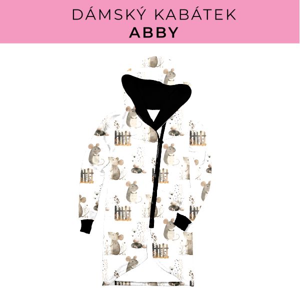 DÁMSKÝ střih - mikina Abby