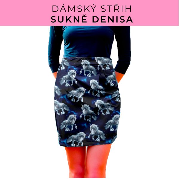 Dámský střih - Dámská sukně Denisa