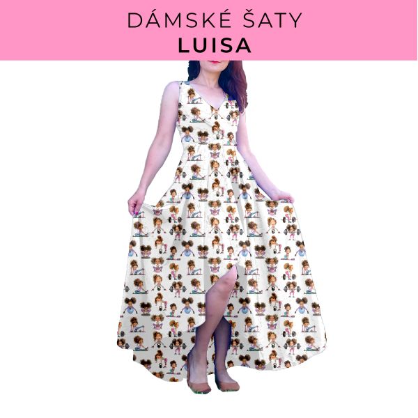 DÁMSKÝ střih - šaty Luisa