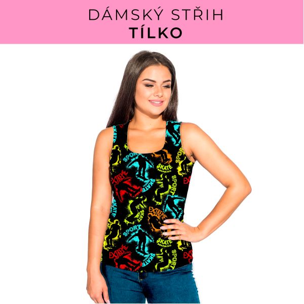 DÁMSKÝ střih - Tílko a kalhoty 
