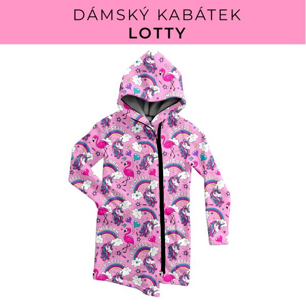 DÁMSKÝ střih - Kabátek Lotty
