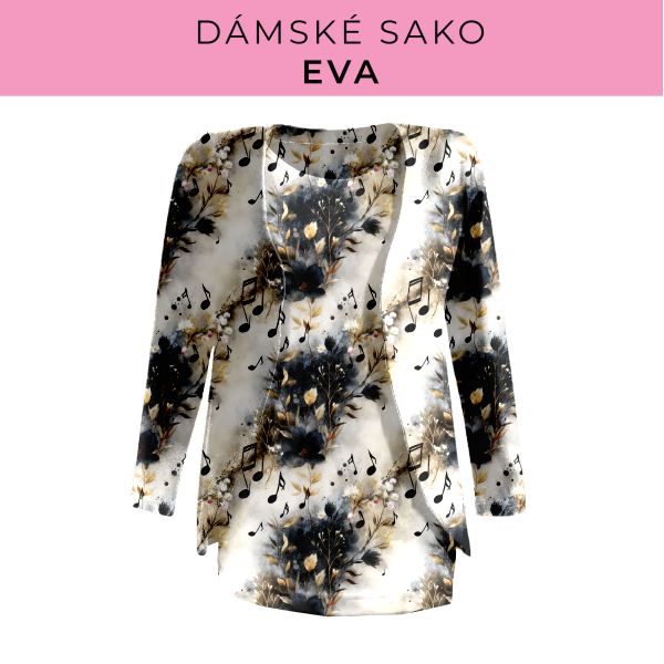 DÁMSKÝ střih - sako Eva
